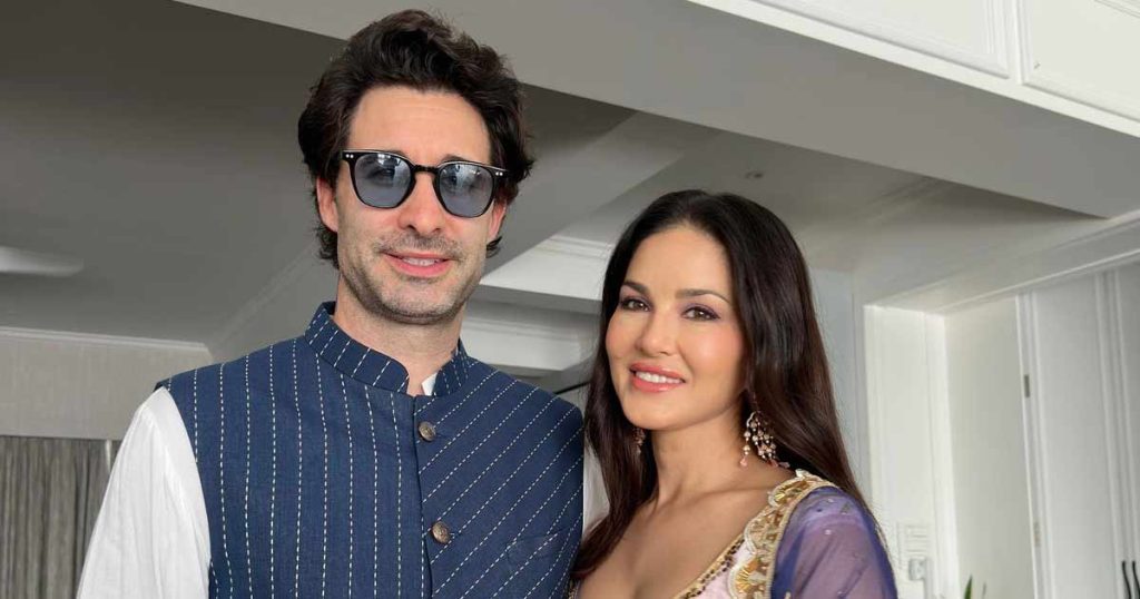 Sunny Leone And Daniel Weber